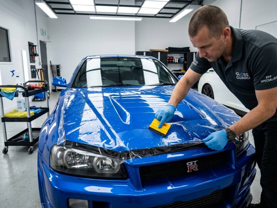 Paint protection film installation